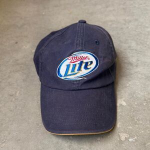 Miller Lite Embroidered Baseball Cap - Navy